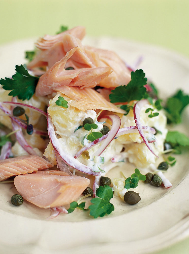 Smoked Trout Salad Fish Recipes Jamie Oliver Recipes