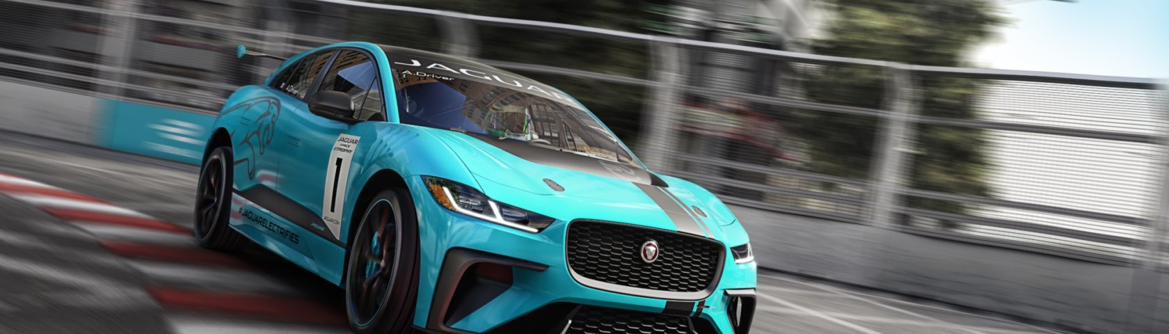 Jaguar I Pace E Trophy Racecar Track 1 Jaguar I Pace E Trophy Racecar Track 1