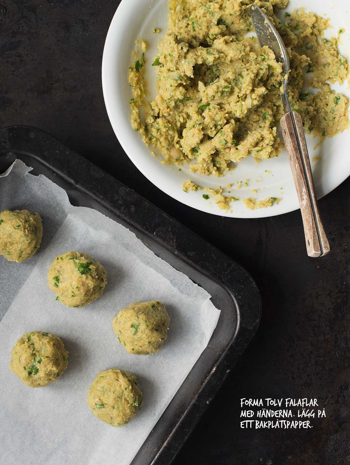 Recept: Hemmagjord falafel i ugn | Frk. Kräsen