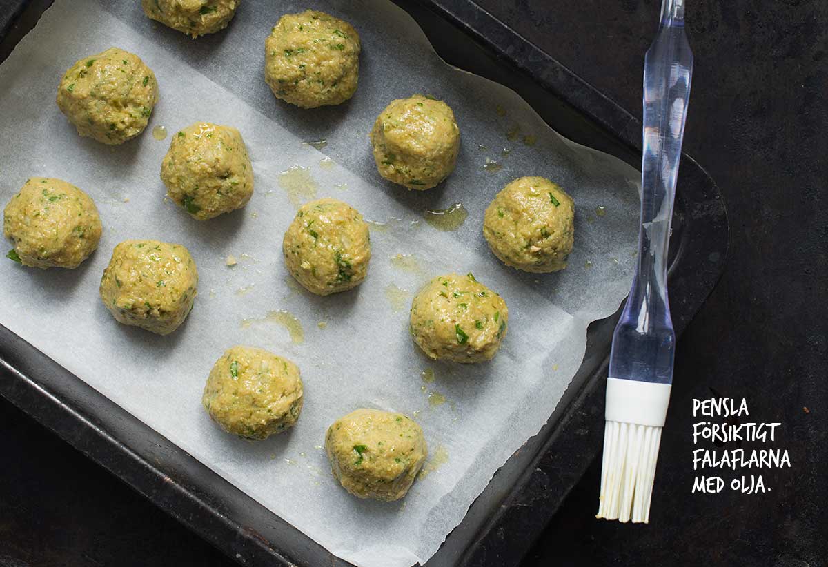 Recept: Hemmagjord falafel i ugn | Frk. Kräsen