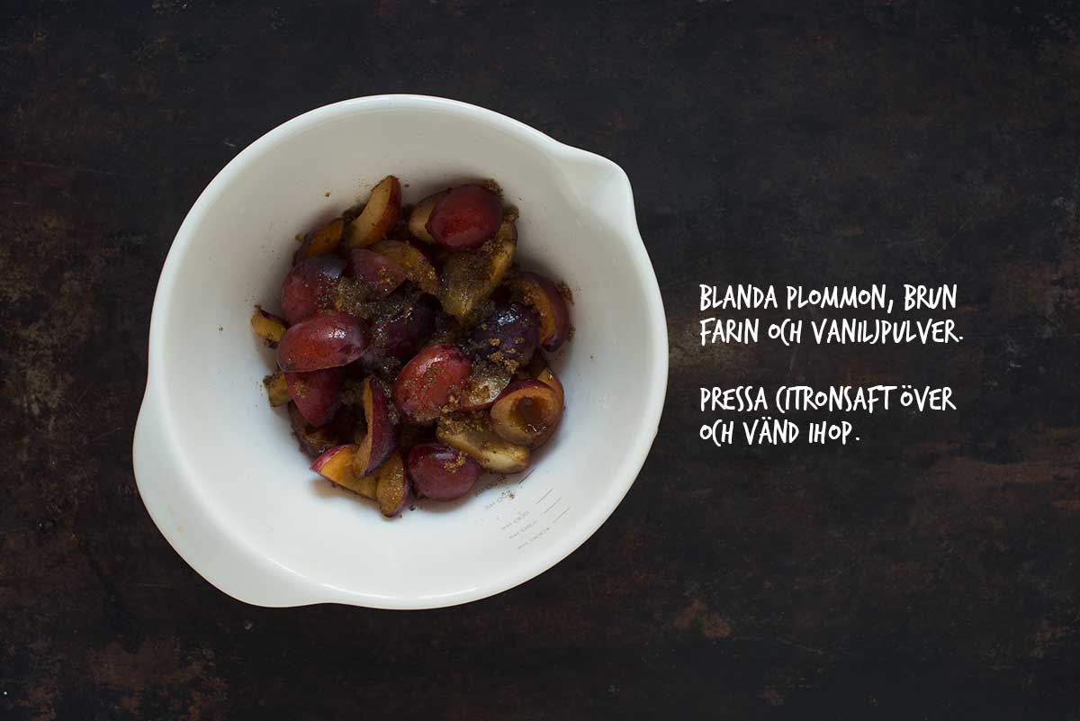 Recept: Smulpaj med plommon | Frk. Kräsen