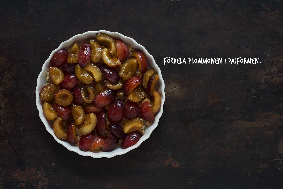 Recept: Smulpaj med plommon | Frk. Kräsen