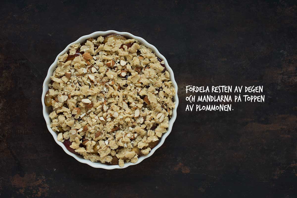 Recept: Smulpaj med plommon | Frk. Kräsen