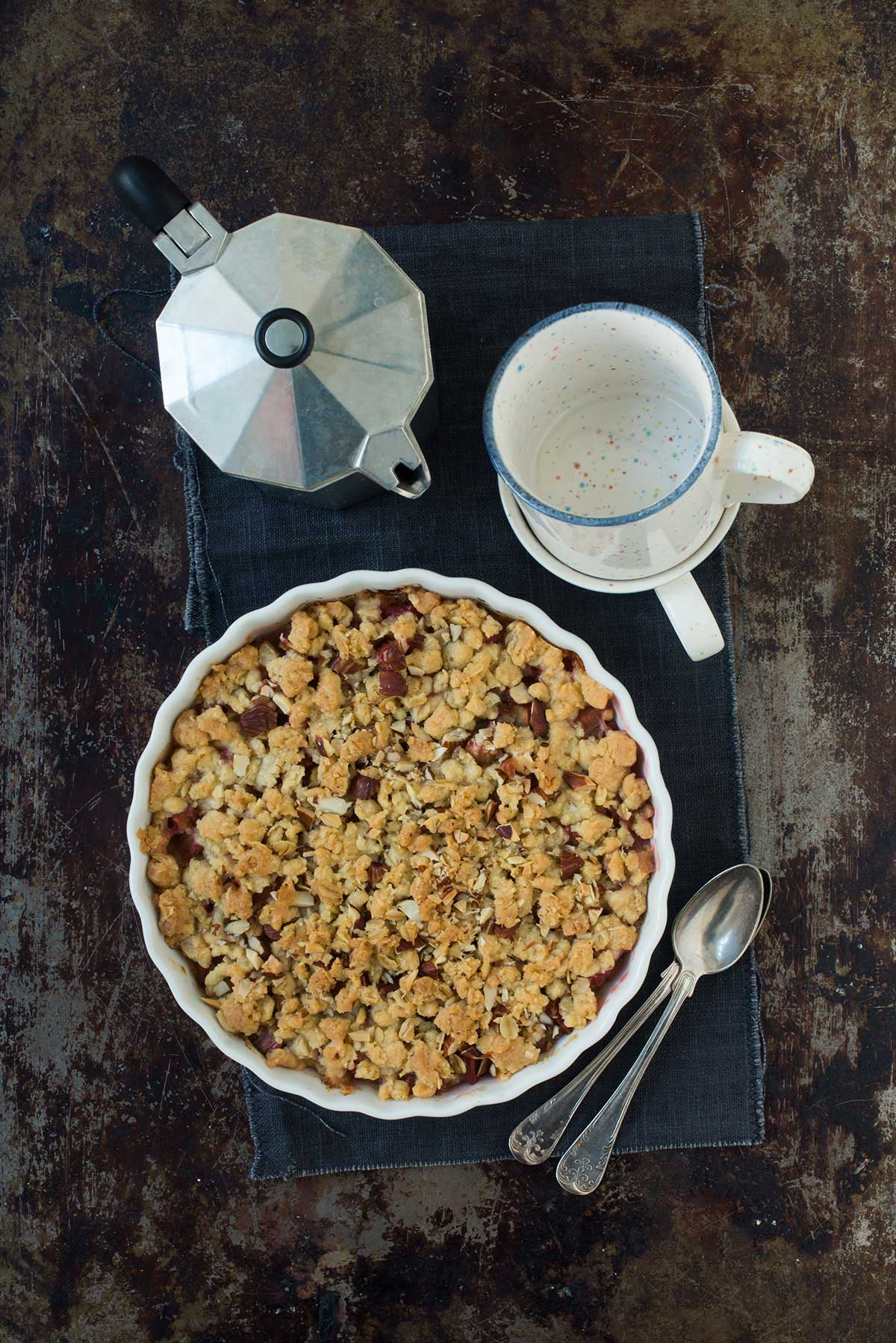 Recept: Smulpaj med rabarber | Frk. Kräsen
