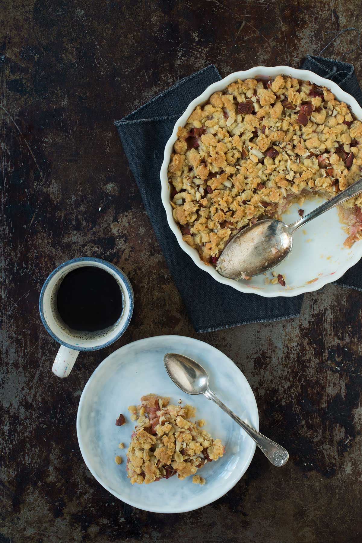 Recept: Smulpaj med rabarber | Frk. Kräsen