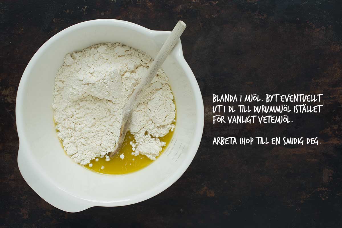 Recept: Pizzadeg | Frk. Kräsen