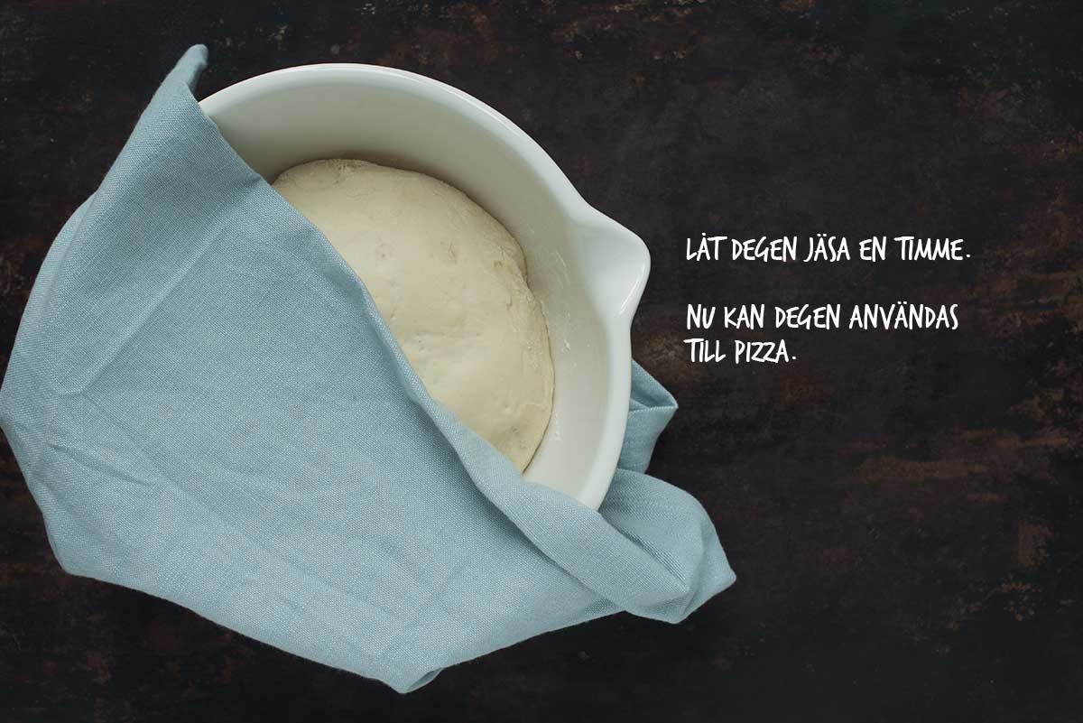 Recept: Pizzadeg | Frk. Kräsen