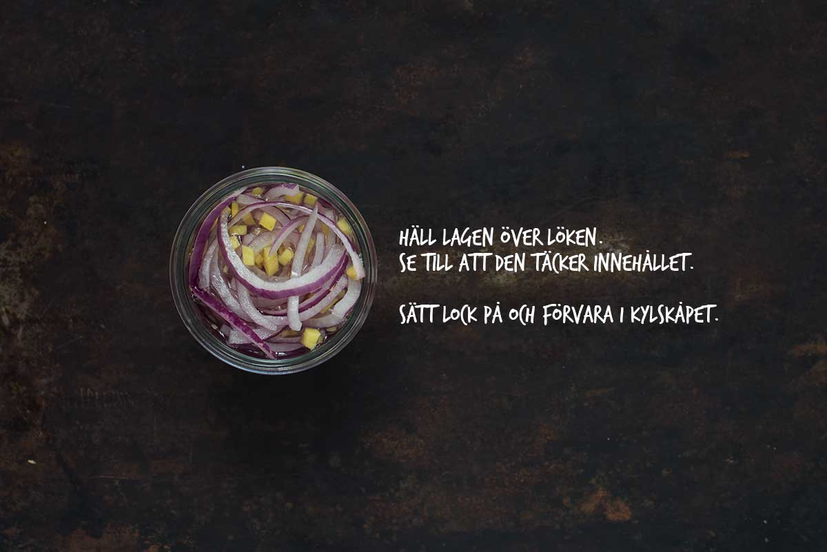 Recept: Picklad rödlök | Frk. Kräsen