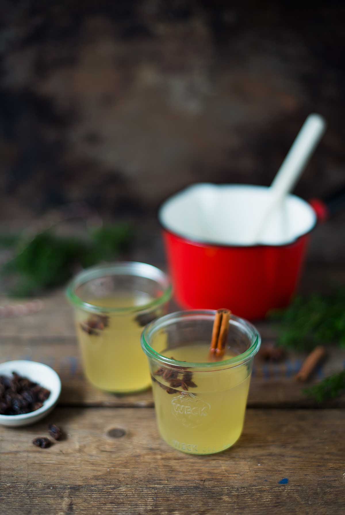 Recept: Vit glögg med äppelmust | Frk. Kräsen