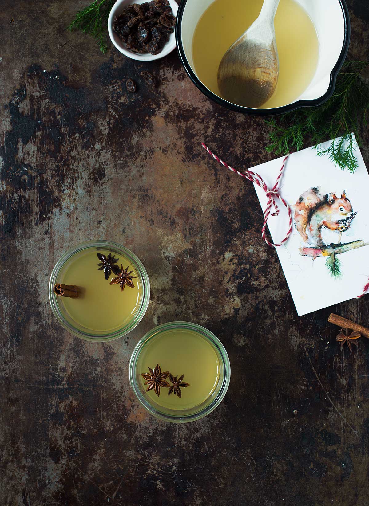 Recept: Vit glögg med äppelmust | Frk. Kräsen