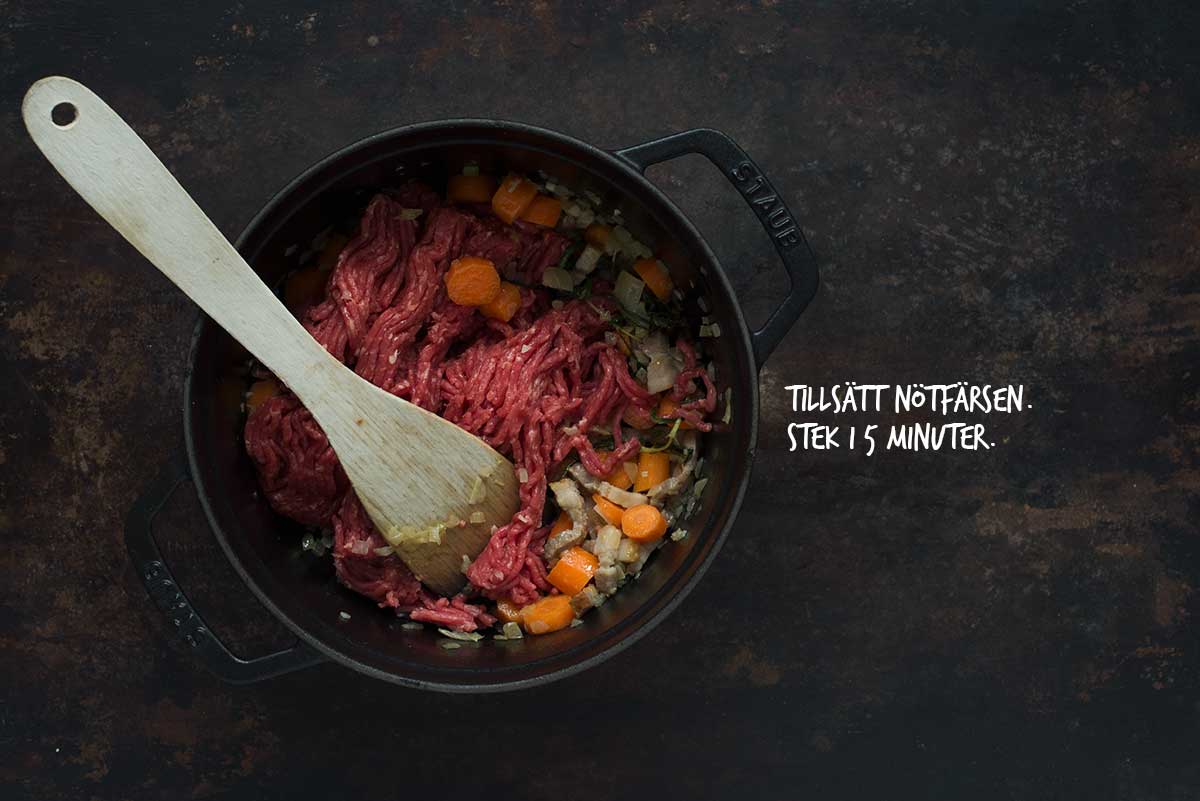 Recept: Spaghetti bolognese | Frk. Kräsen
