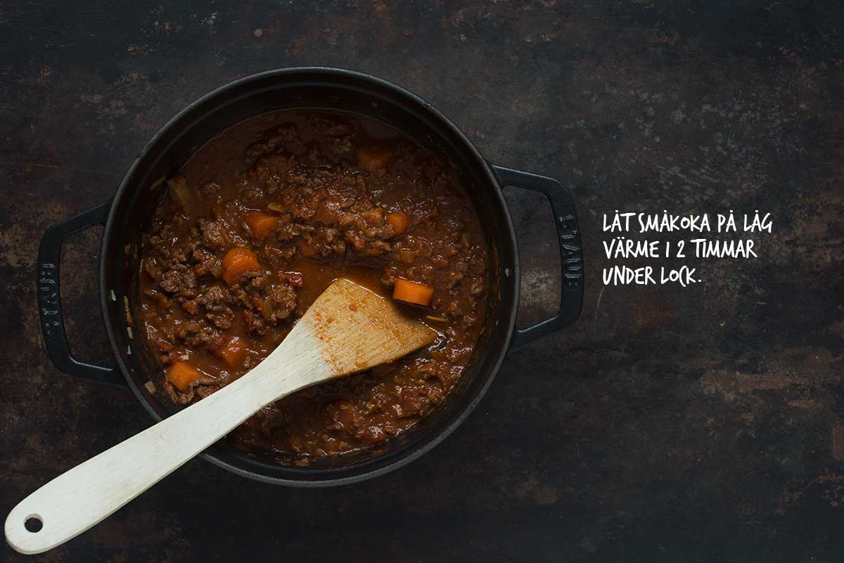 Recept: Spaghetti bolognese | Frk. Kräsen