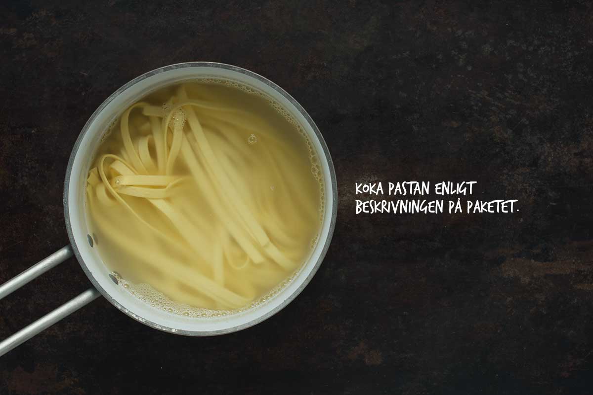 Recept: Pasta med lax och pesto | Frk. Kräsen
