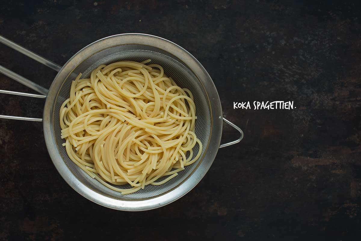Recept: Spagetti alla puttanesca | Frk. Kræsen