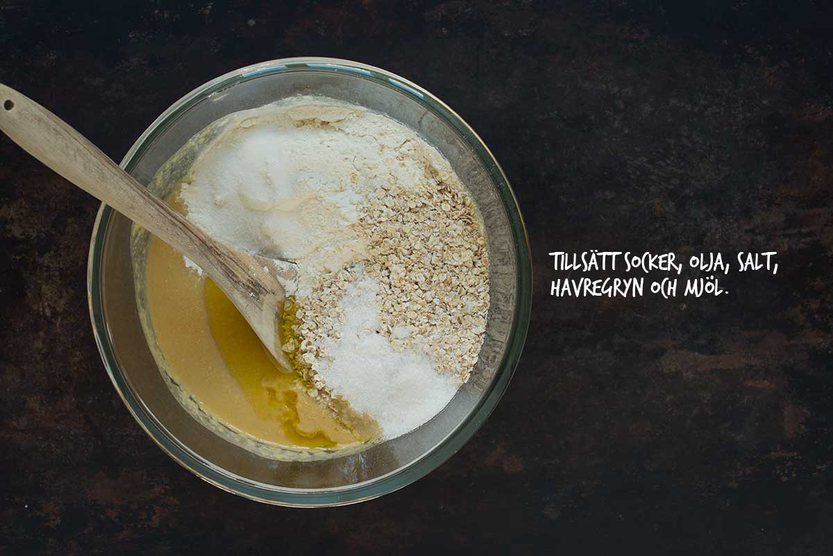 Recept: Kalljästa bullar med bönor | Frk. Kräsen
