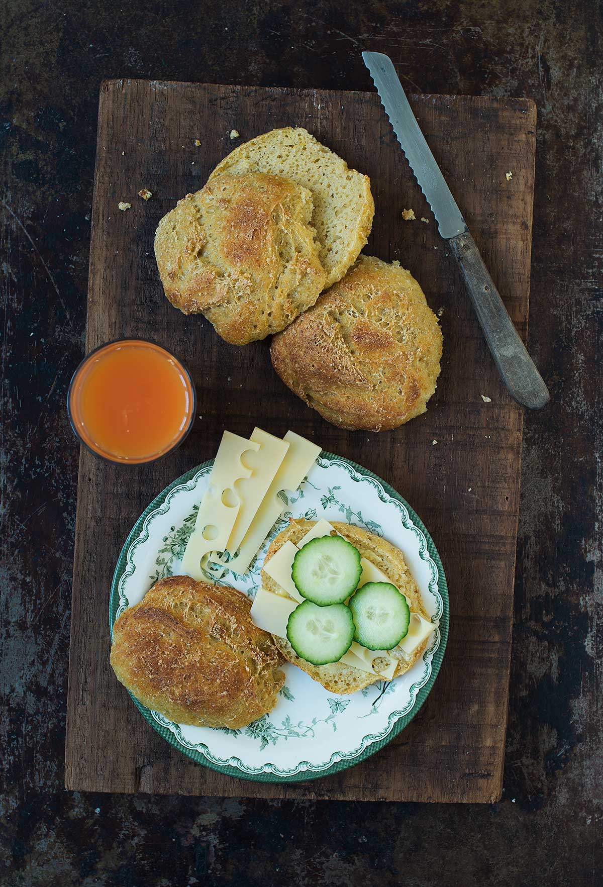 Recept: Kalljästa bullar med bönor | Frk. Kräsen