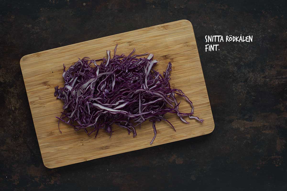 Recept: Råkostsallad med rödkål och morötter | Frk. Kräsen