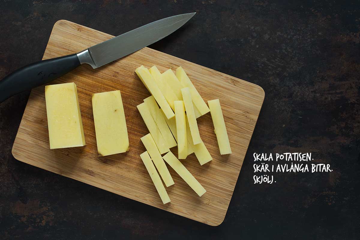 Recept: Pommes frites | Frk. Kräsen