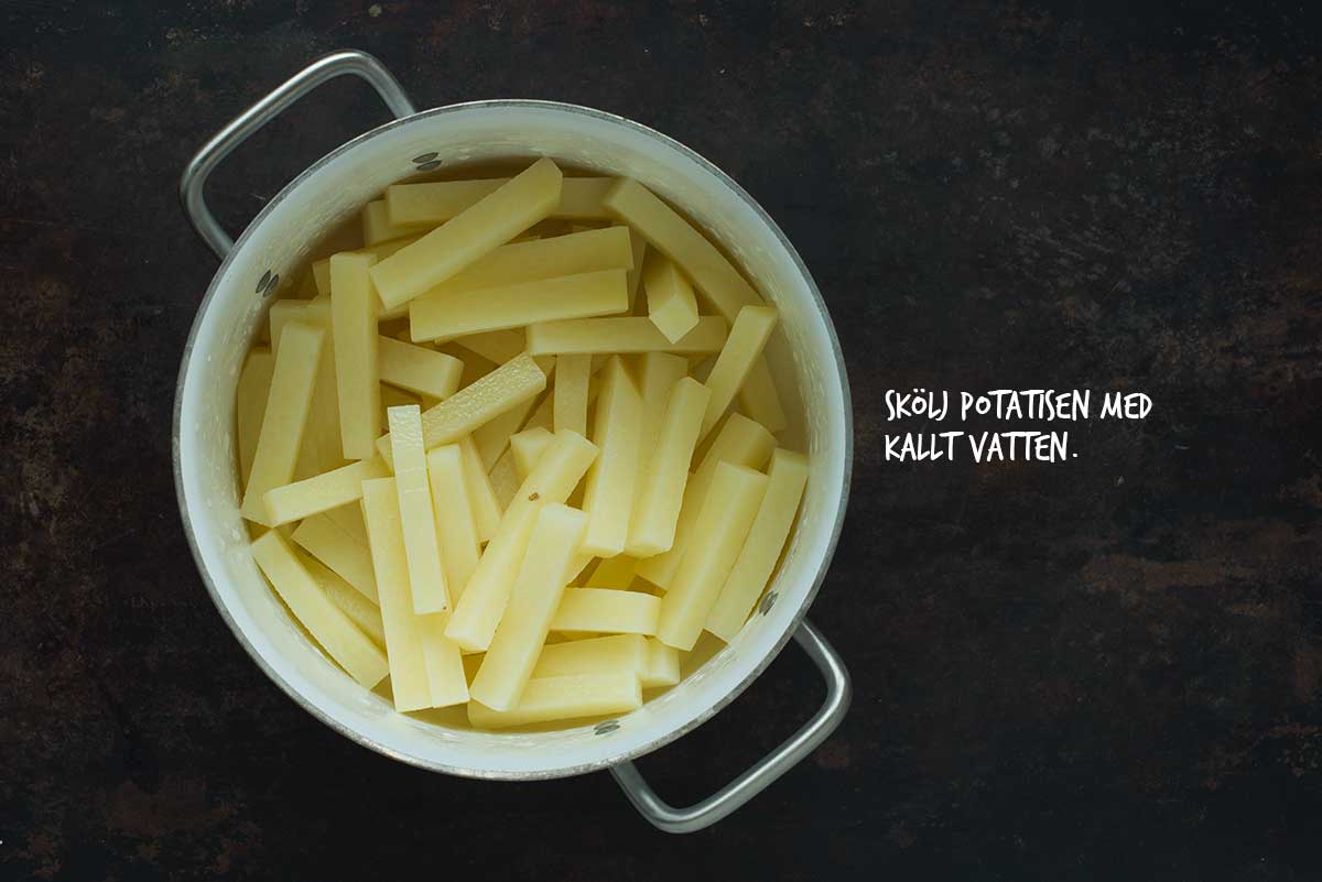 Recept: Pommes frites | Frk. Kräsen