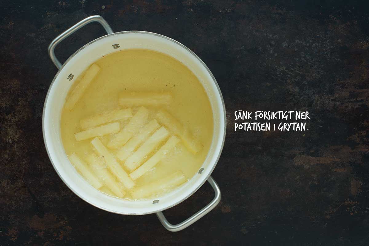 Recept: Pommes frites | Frk. Kräsen