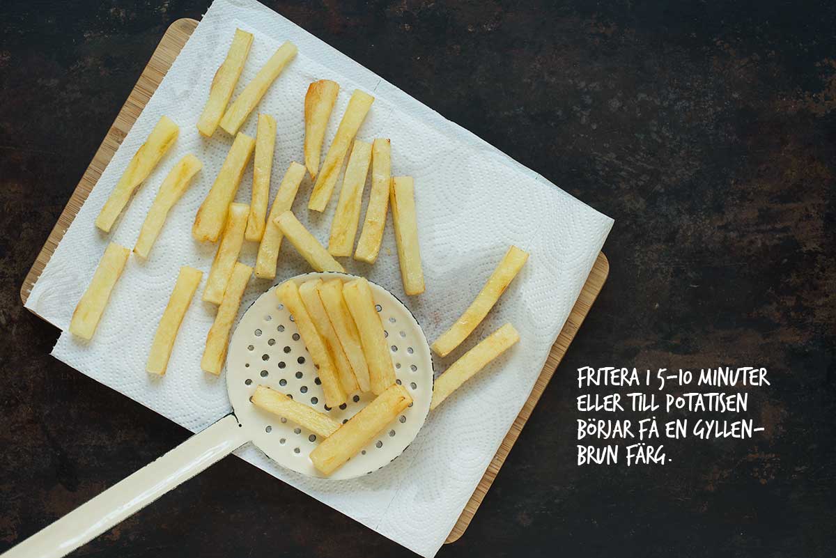 Recept: Pommes frites | Frk. Kräsen
