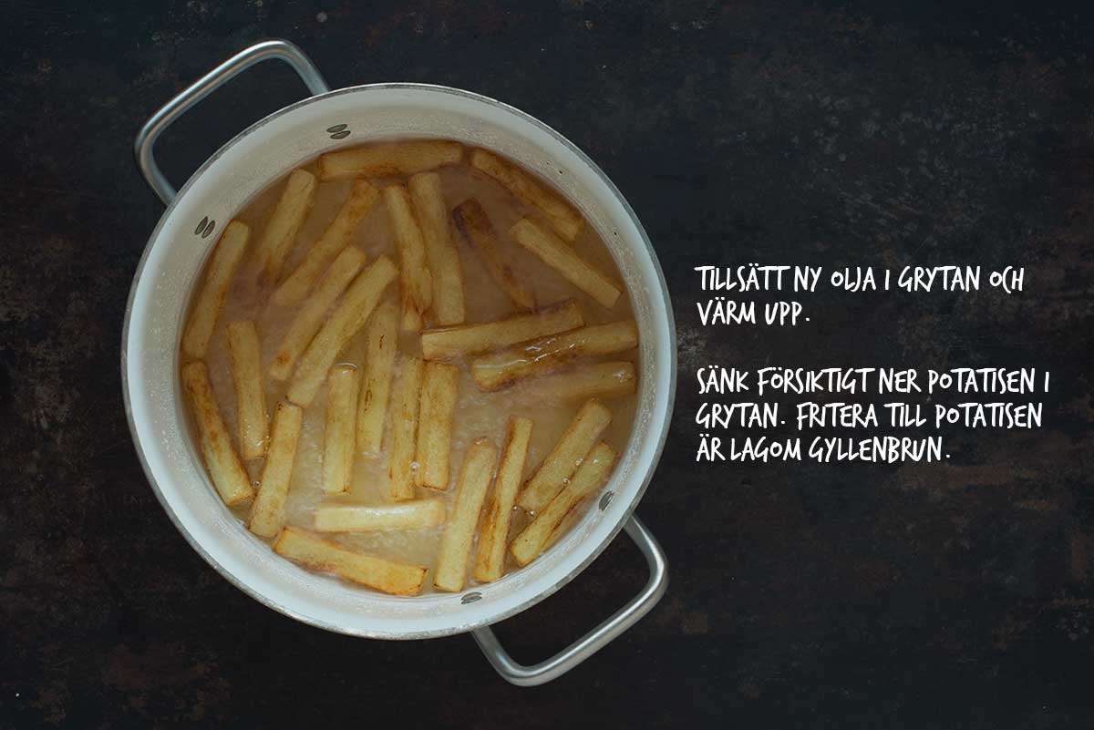 Recept: Pommes frites | Frk. Kräsen