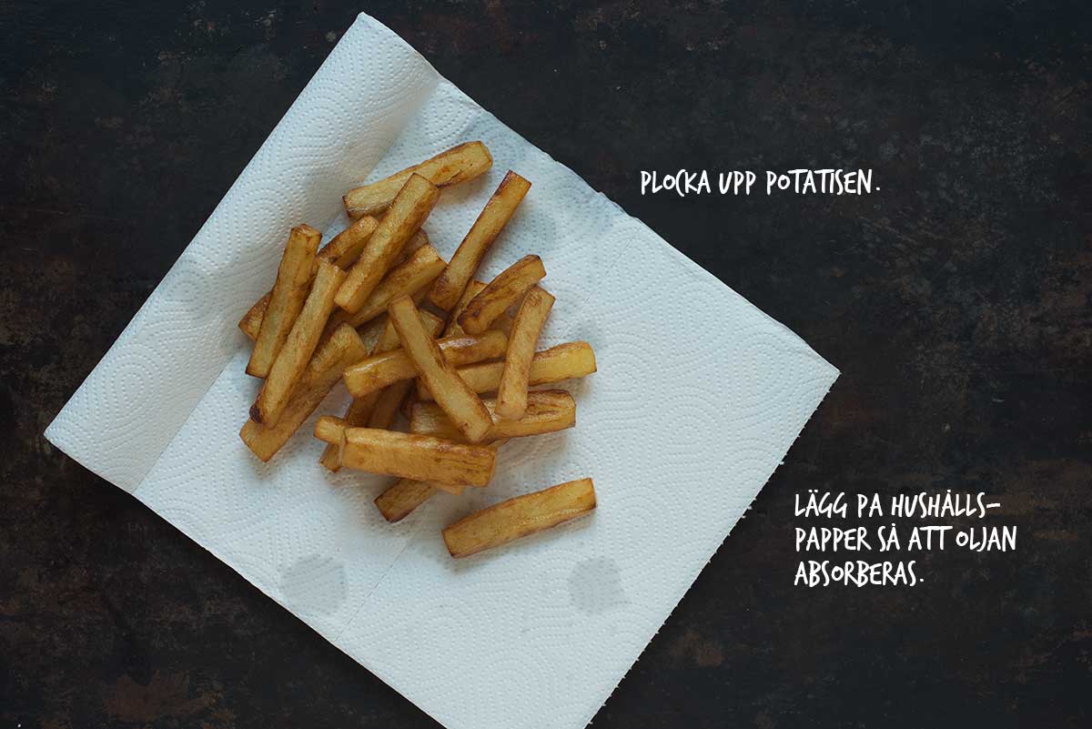 Recept: Pommes frites | Frk. Kräsen
