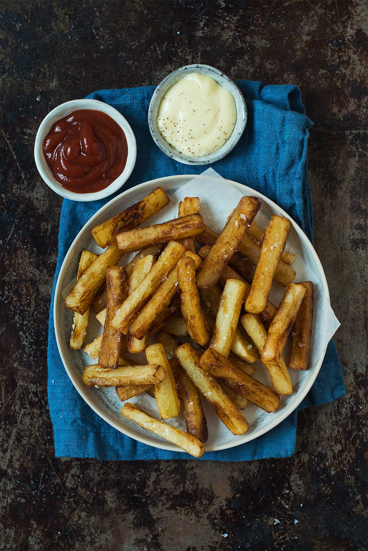 Recept: Pommes frites | Frk. Kräsen
