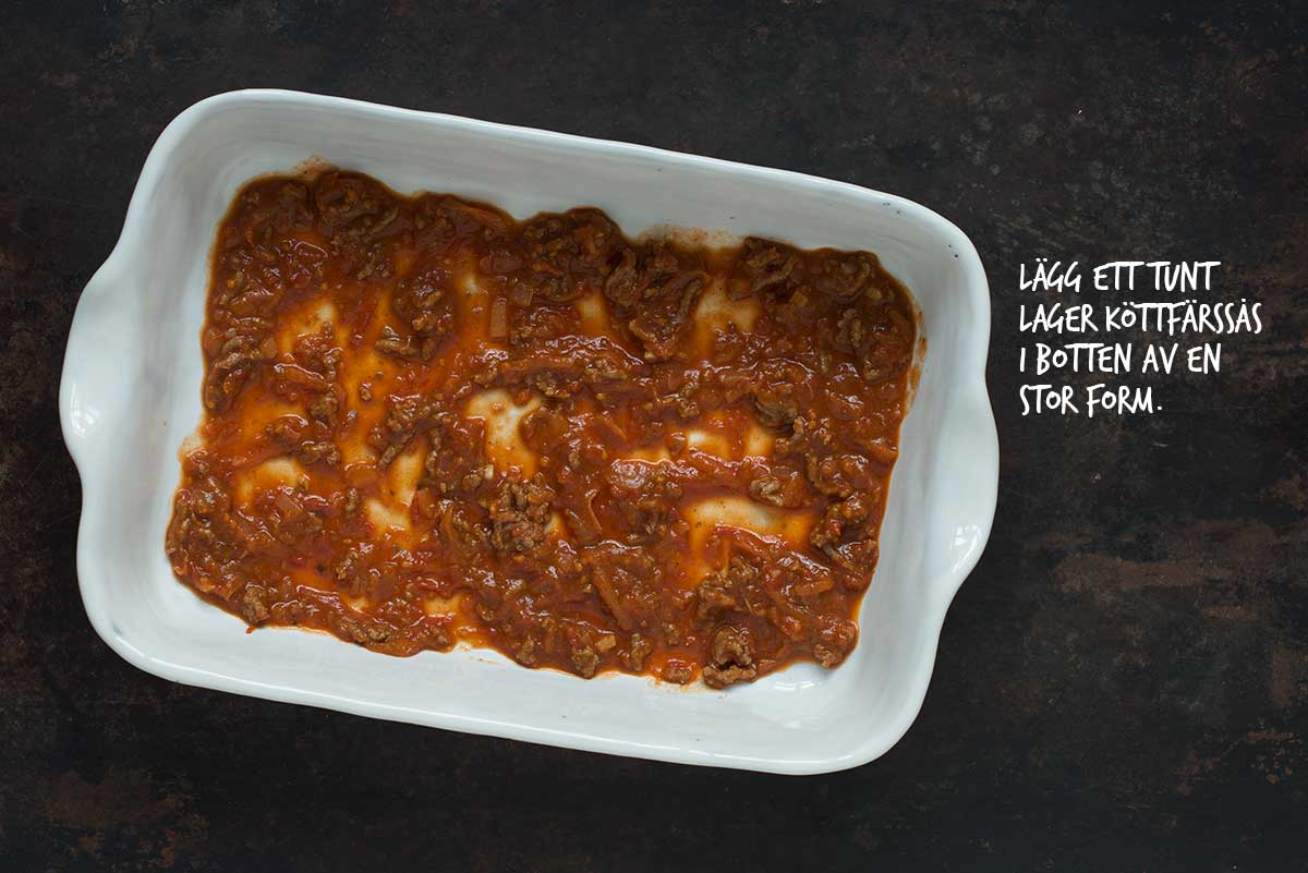 Recept: Klassisk lasagne | Frk. Kräsen
