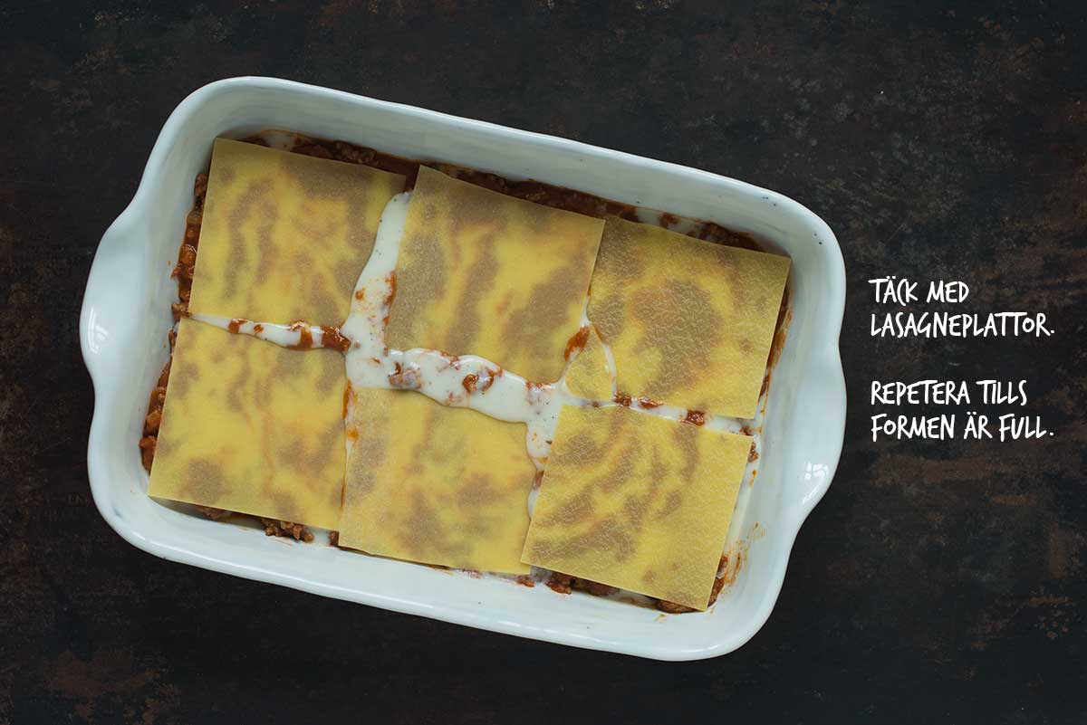 Recept: Klassisk lasagne | Frk. Kräsen