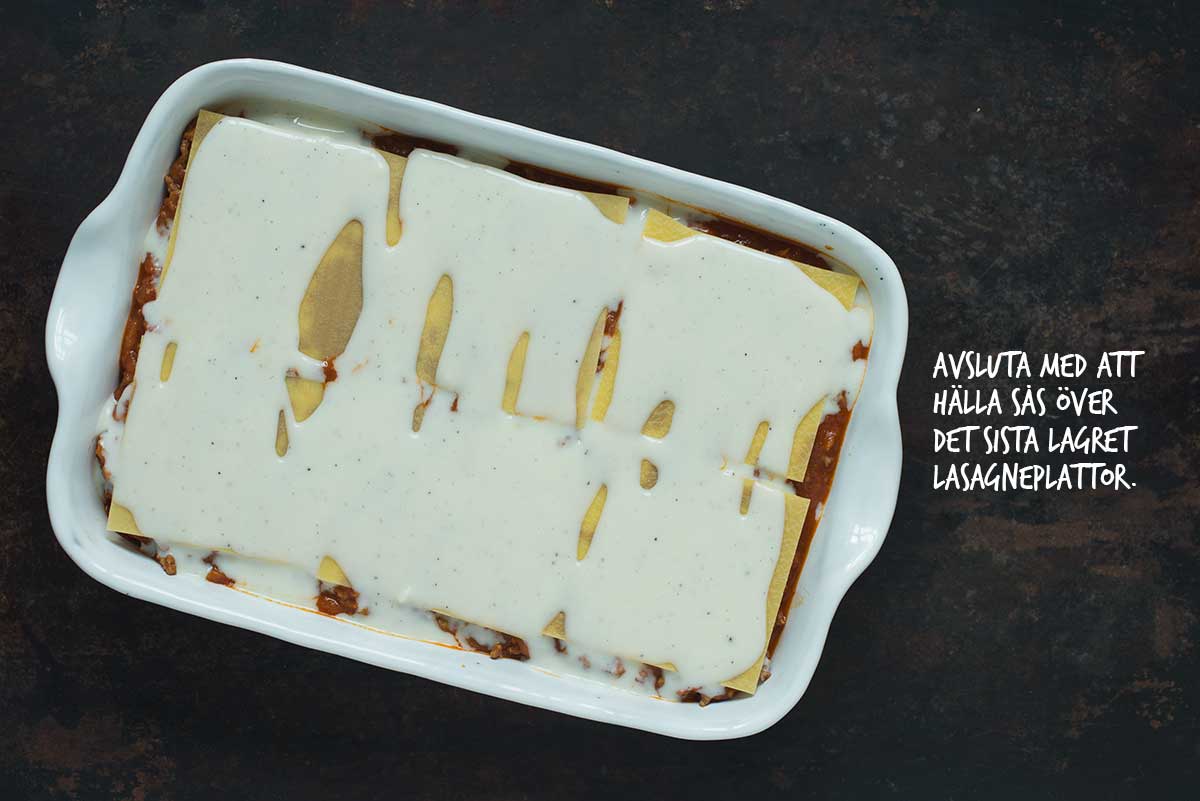Recept: Klassisk lasagne | Frk. Kräsen
