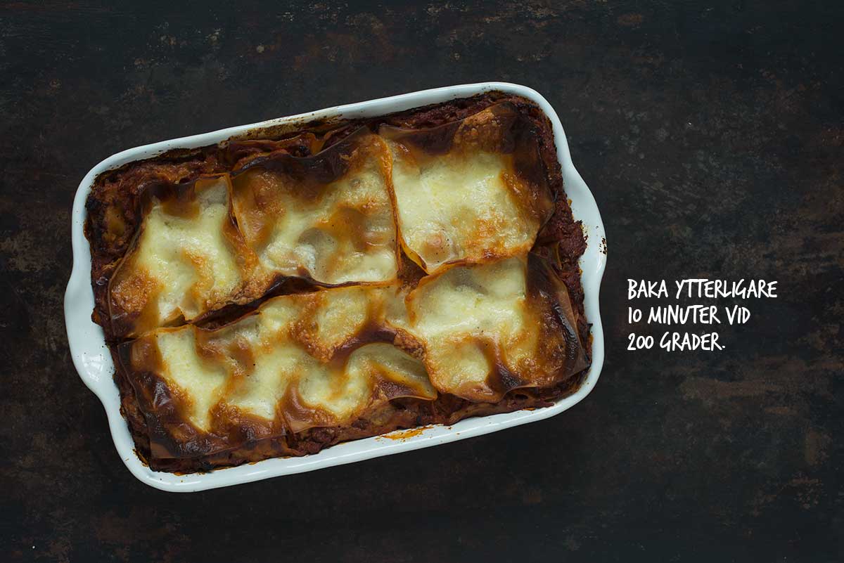 Recept: Klassisk lasagne | Frk. Kräsen
