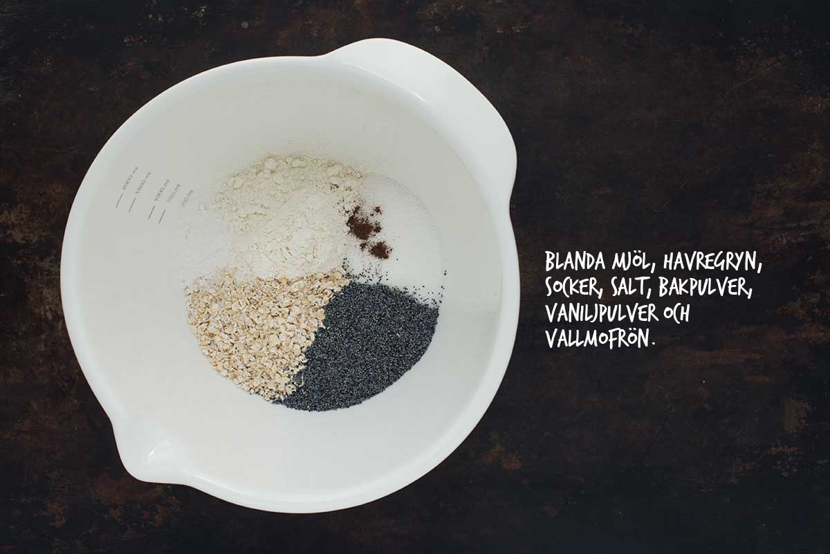 Recept: Våfflor med citron och vallmofrön | Frk. Kräsen