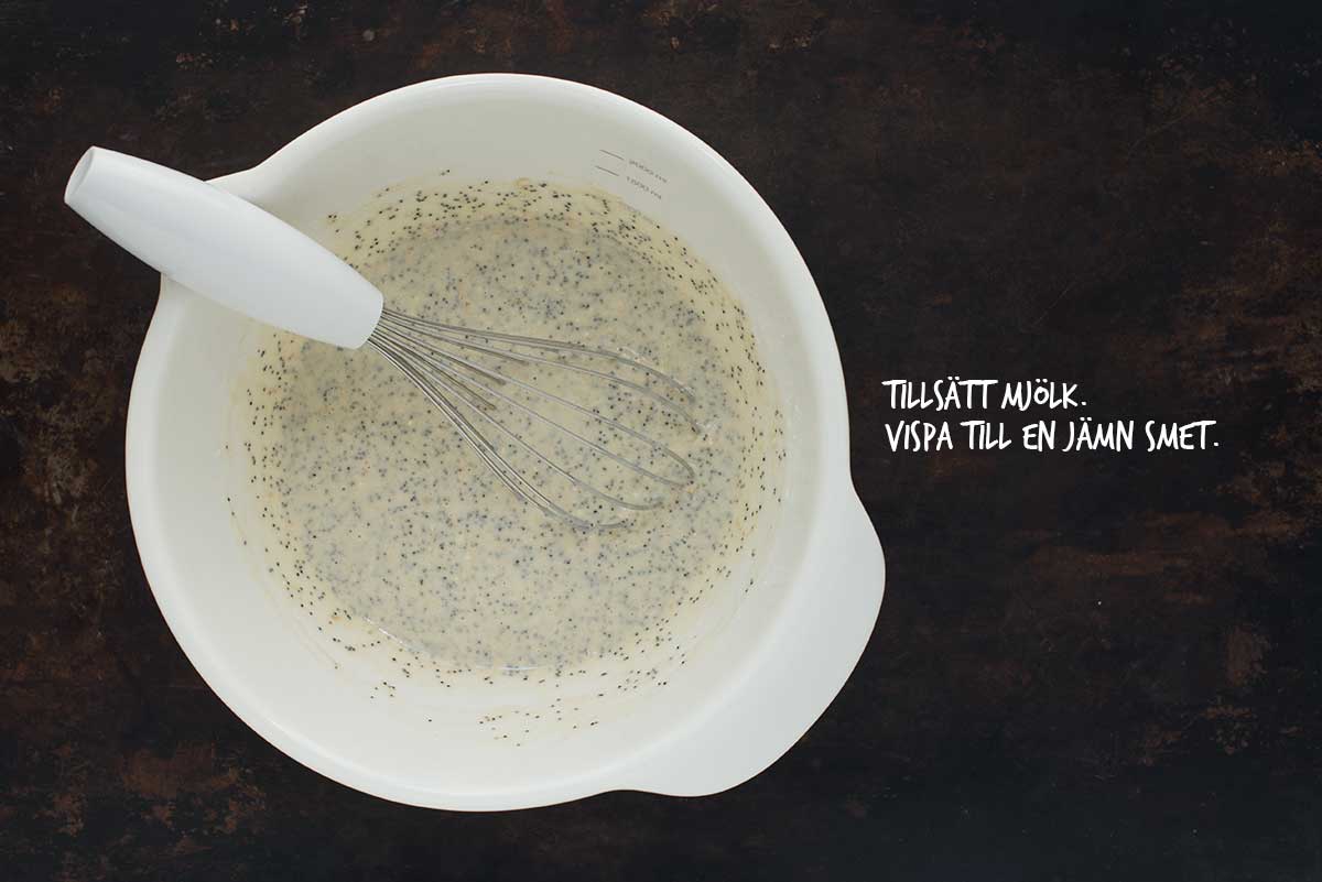Recept: Våfflor med citron och vallmofrön | Frk. Kräsen