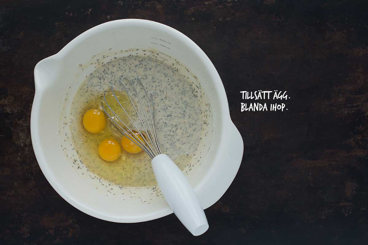 Recept: Våfflor med citron och vallmofrön | Frk. Kräsen