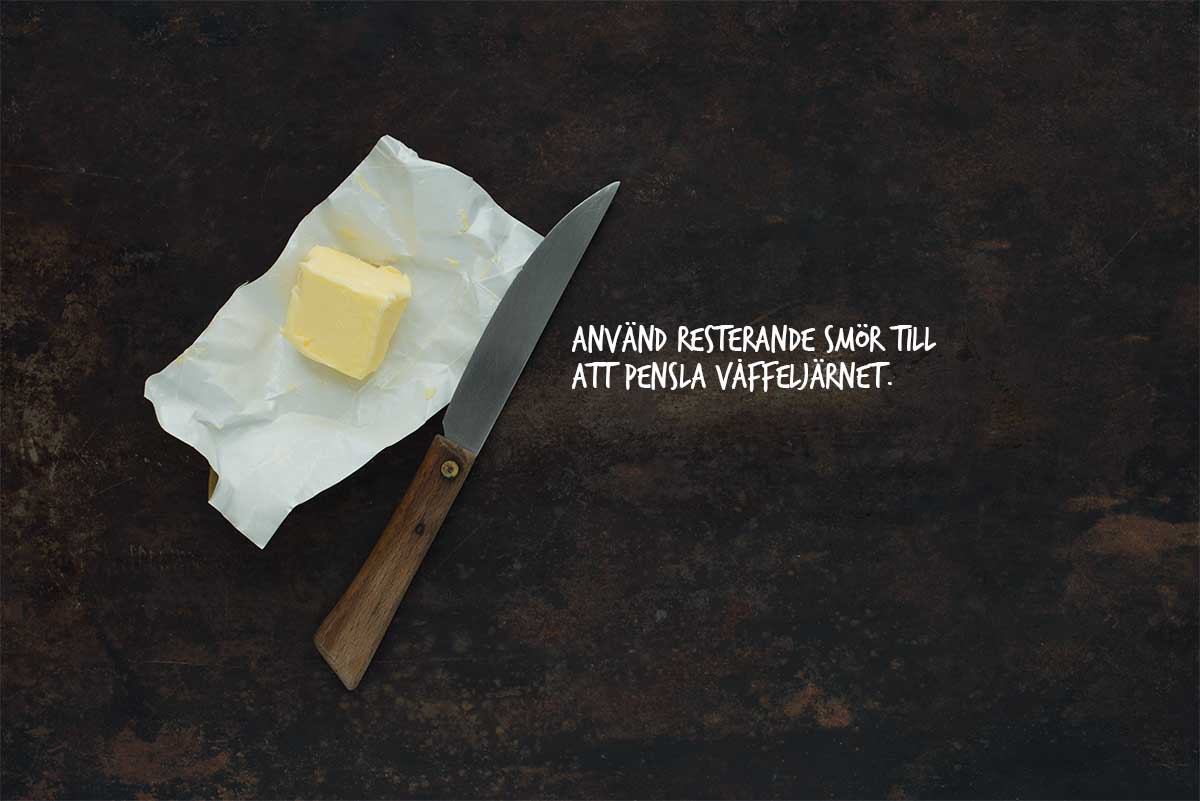 Recept: Våfflor med citron och vallmofrön | Frk. Kräsen