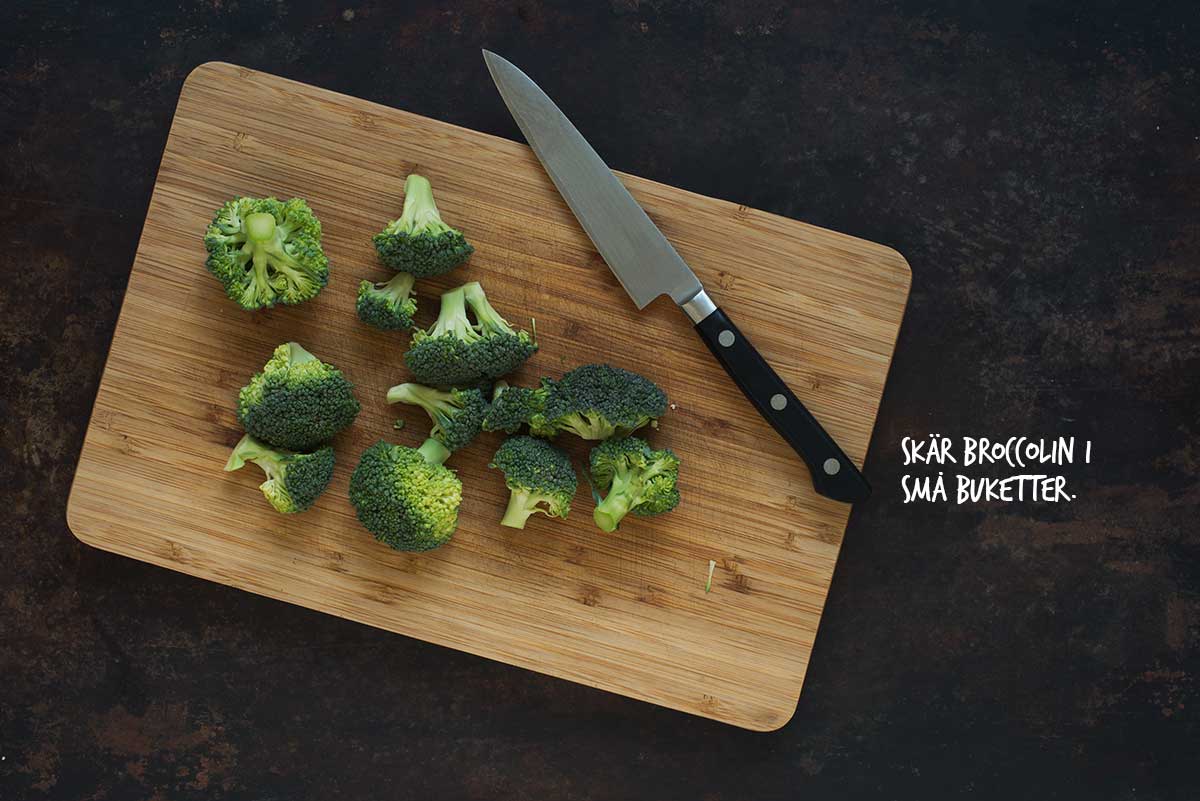 Recept: Vegetarisk one-pot-pasta med broccoli och sparris | Frk. Kräsen