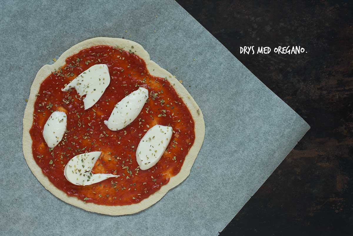 Recept: Pizza Margherita | Frk. Kräsen