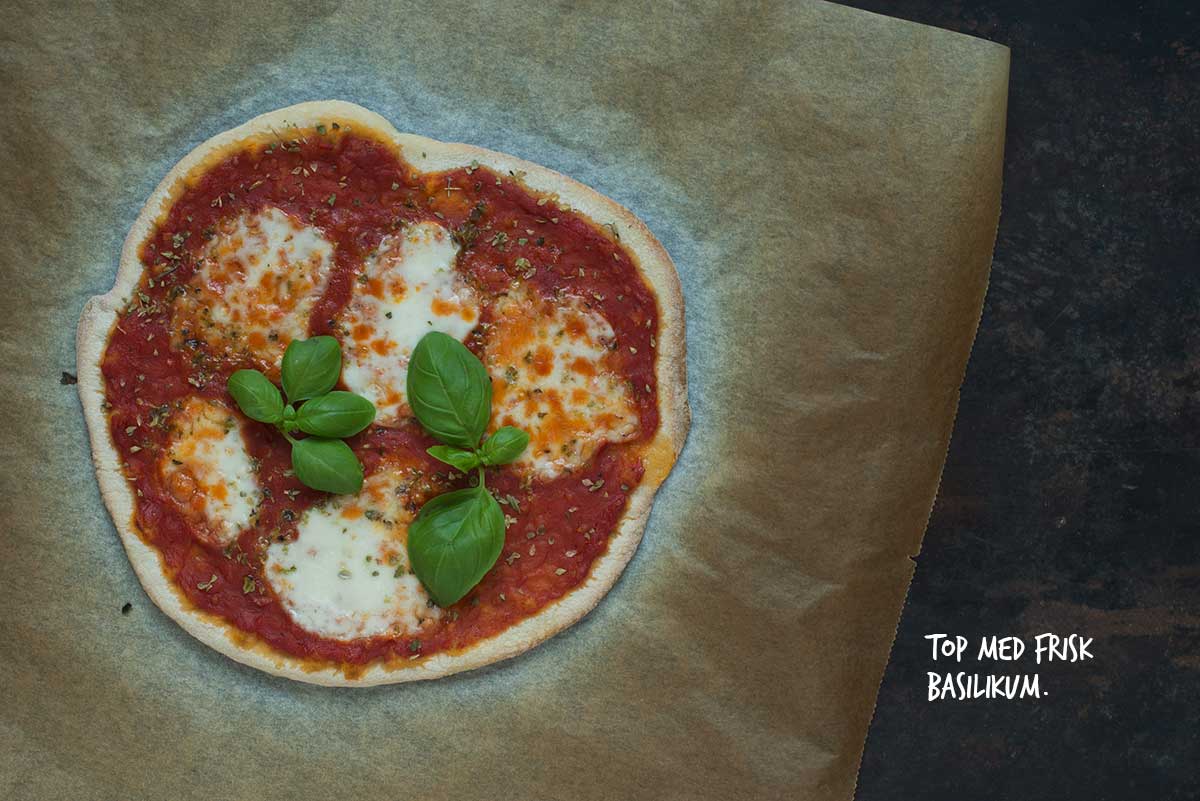 Recept: Pizza Margherita | Frk. Kräsen