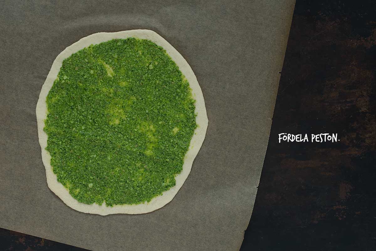 Recept: Pizza med kronärtskocka och spenat | Frk. Kräsen
