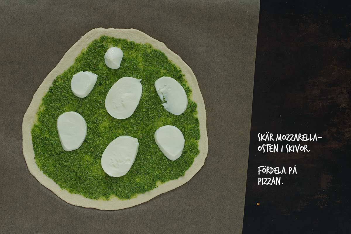 Recept: Pizza med kronärtskocka och spenat | Frk. Kräsen