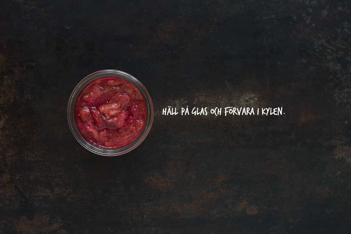 Recept: Rabarberkompott | Frk. Kräsen