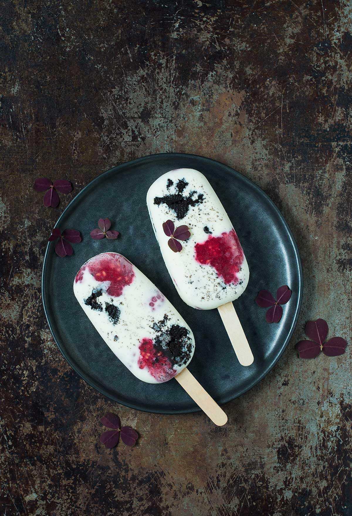 Recept: Glasspinnar med oreo och hallon | Frk. Kräsen