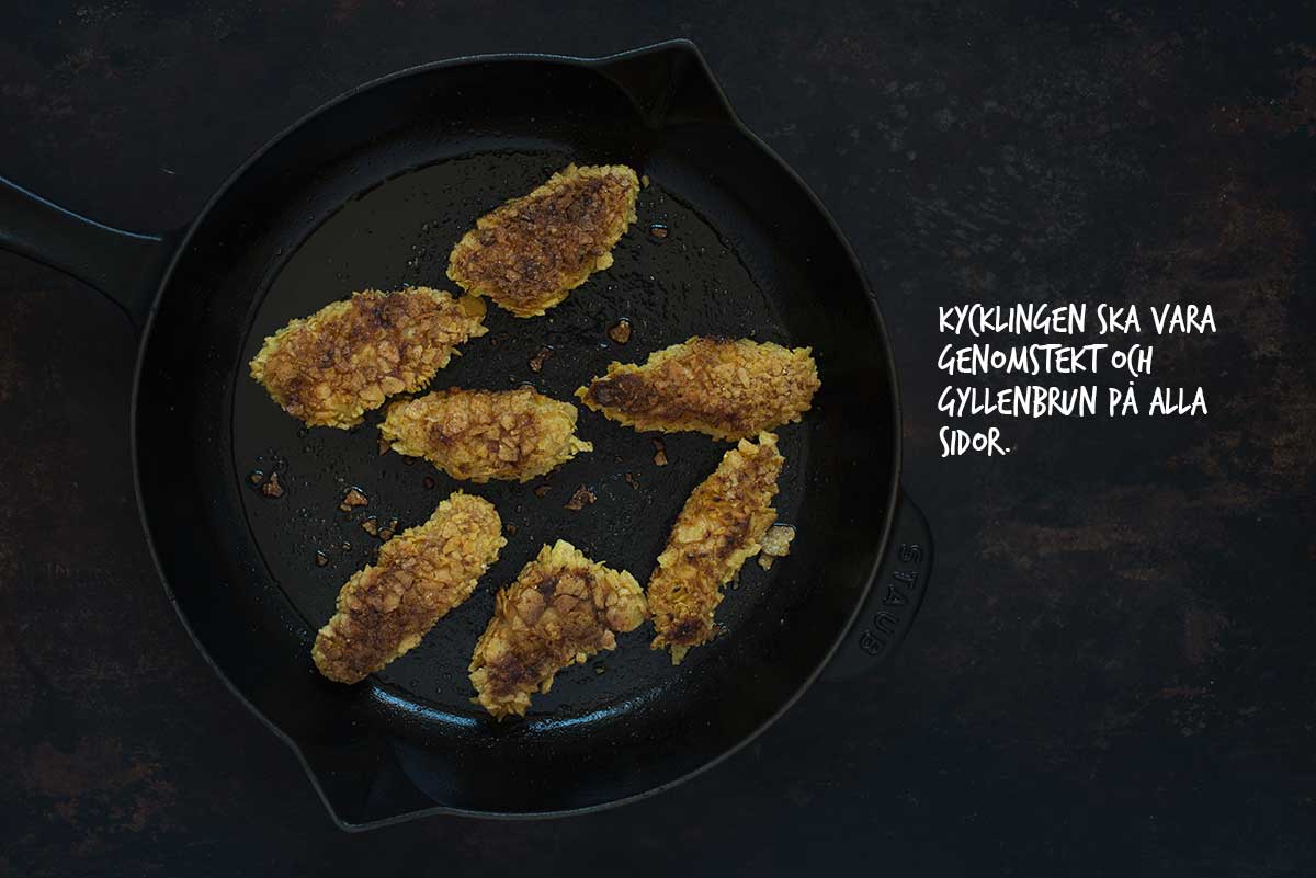 Recept: Chicken nuggets | Frk. Kräsen