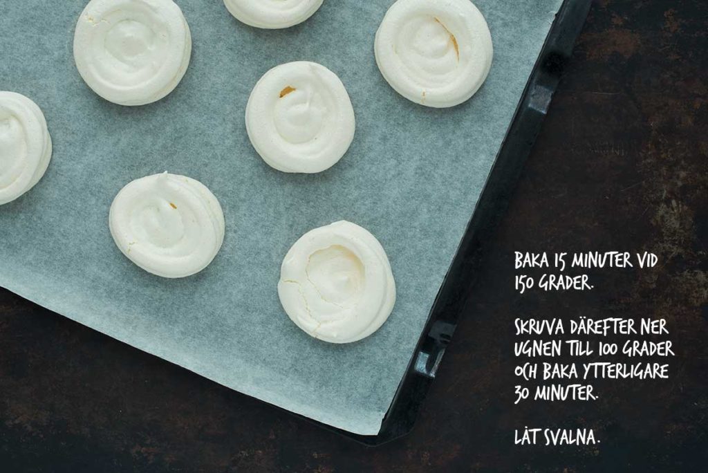 Recept: Mini-pavlova med jordgubbar och mynta | Frk. Kräsen