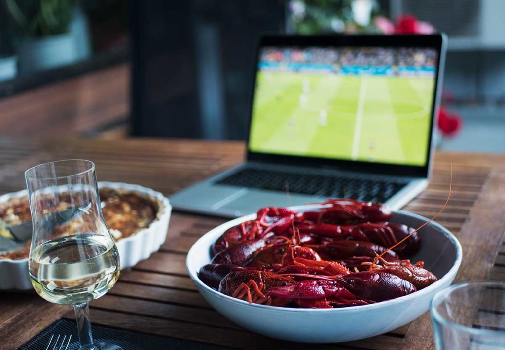 Kräftor och fotboll | Frk. Kräsen