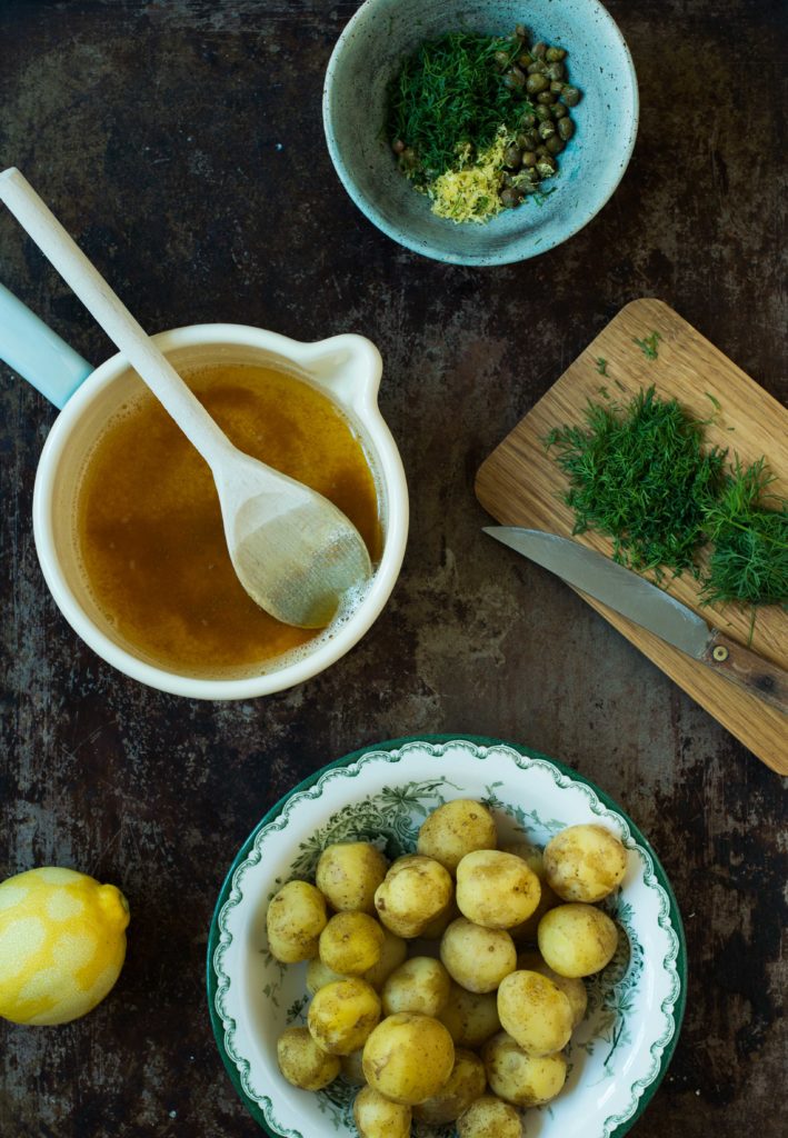 Recept: Färskpotatis med brynt smör | Frk. Kräsen