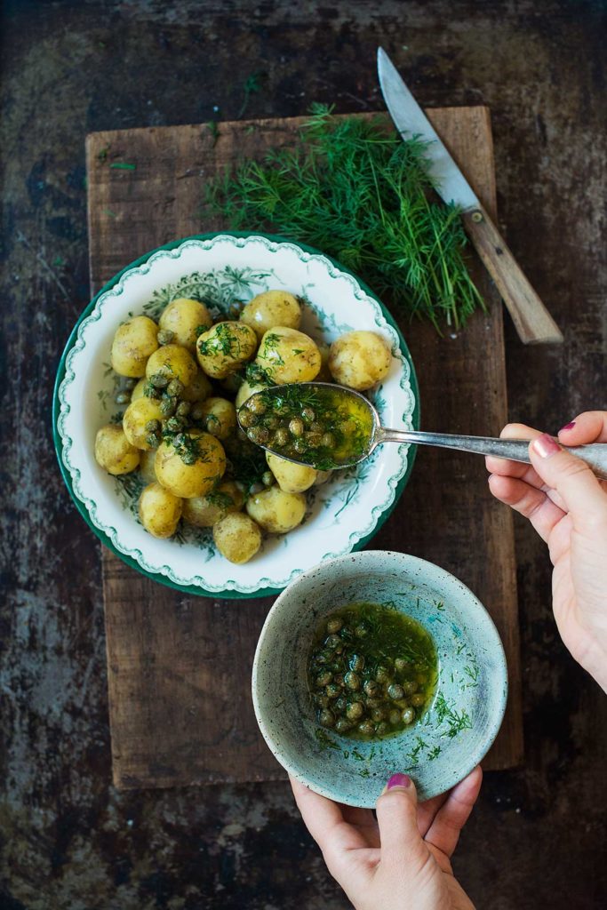 Recept: Färskpotatis med brynt smör | Frk. Kräsen