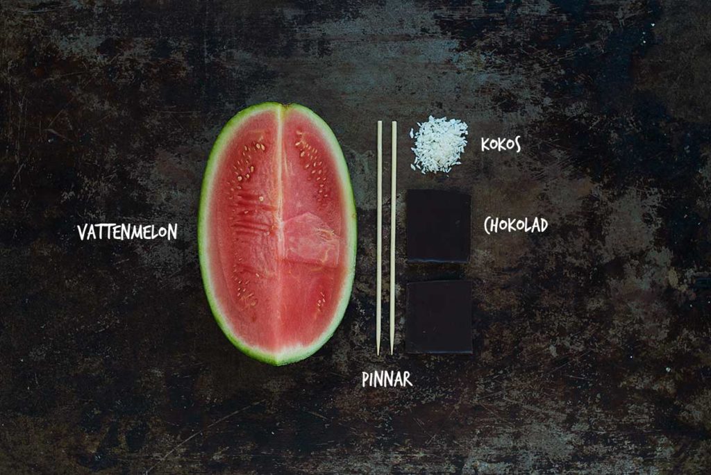 Recept: Glasspinnar med vattenmelon | Frk. Kräsen