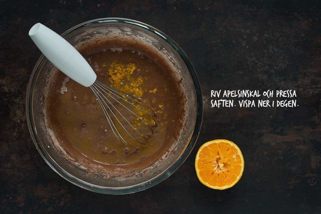 Recept: Kladdkaka med apelsin | Frk. Kräsen